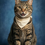 Custom Pet Vintage Yearbook Portrait | Museum-Grade Photo Print - 5