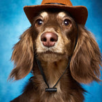 Custom Pet Vintage Yearbook Portrait | Museum-Grade Photo Print - 8