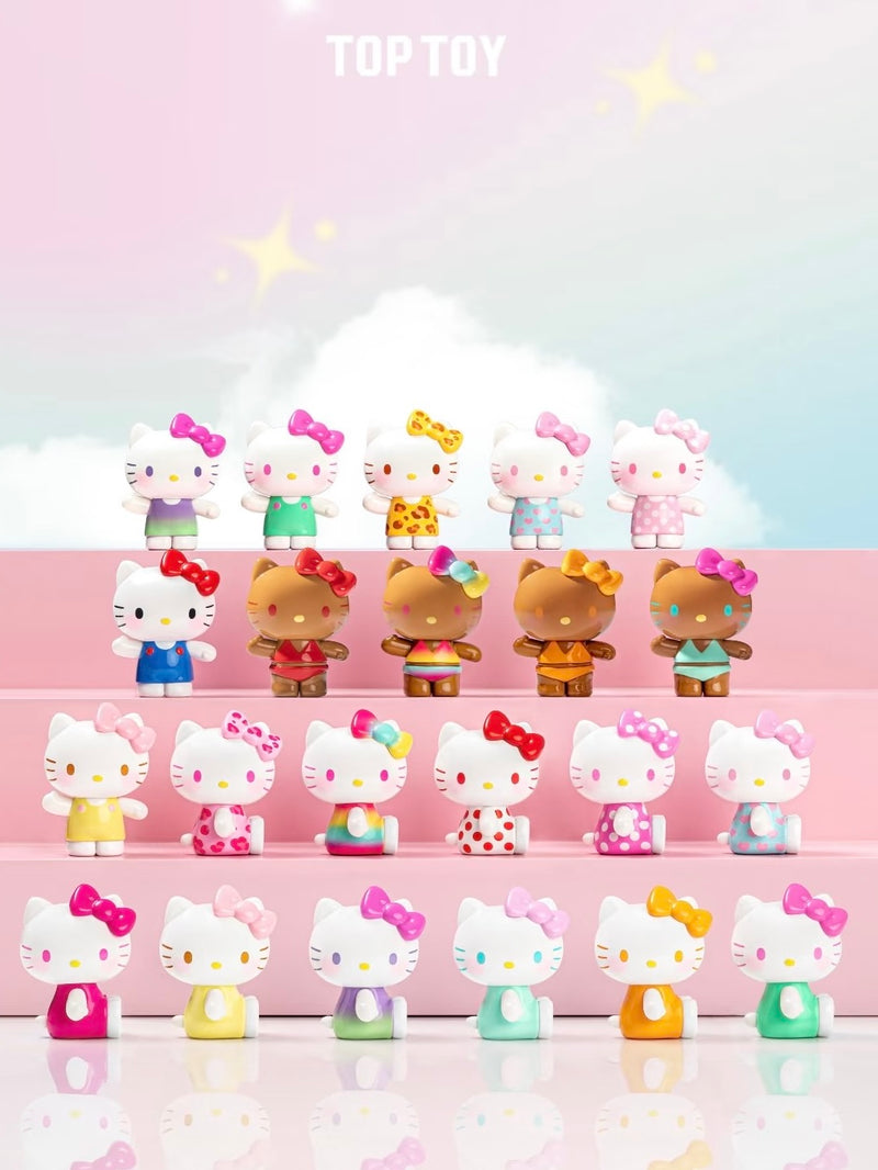 Hello Kitty Summer Rainbow Candy (Blind Bag)＋DIY Personalized Chains（Limited-time special offer includes three blind boxes）
