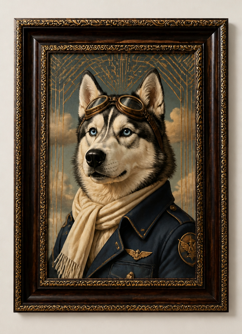 Aviator Hero Portrait